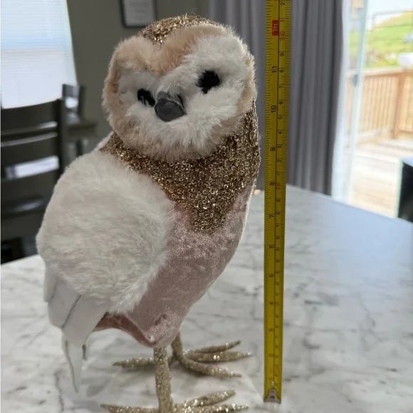 Owl Christmas Decor Ornament
Macy's Plush Owl with Gold and White Details - Picture 5 of 9